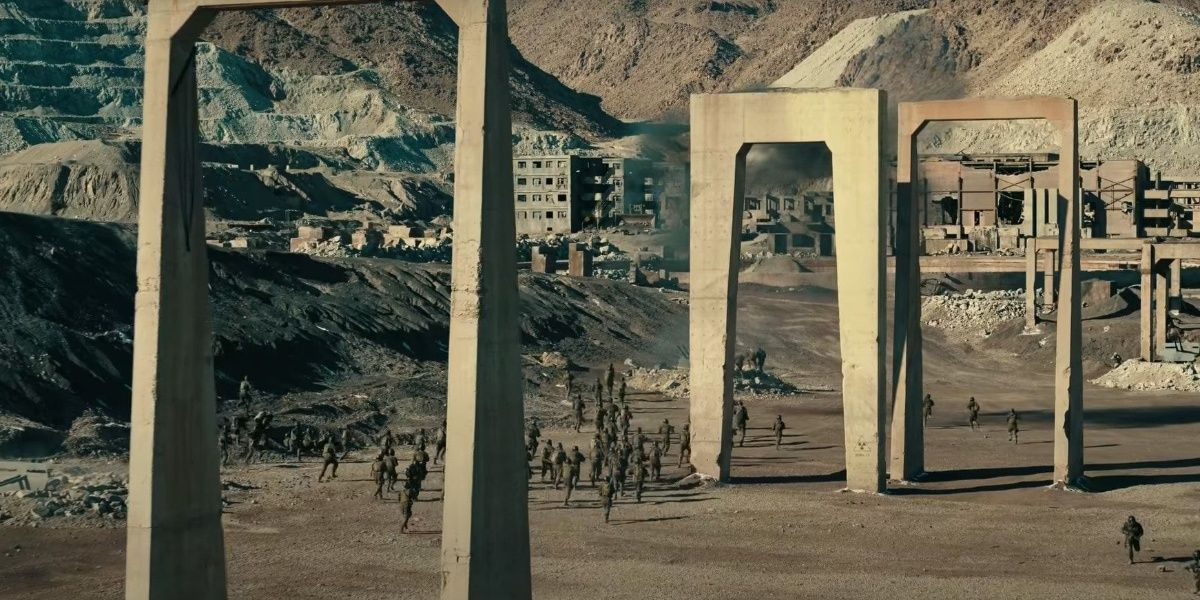 Tenet Finale Temporal Pincer Movement Soviet Ending Scenes