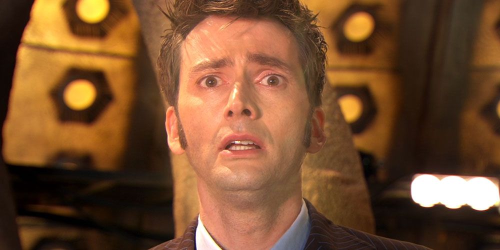 Tenth Doctor regeneration energy scene