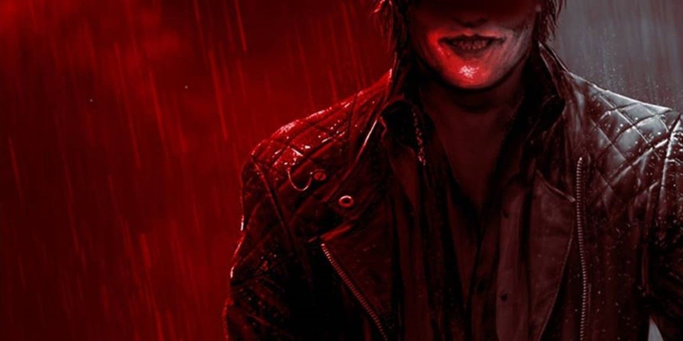 The Batman fan poster with the Joker