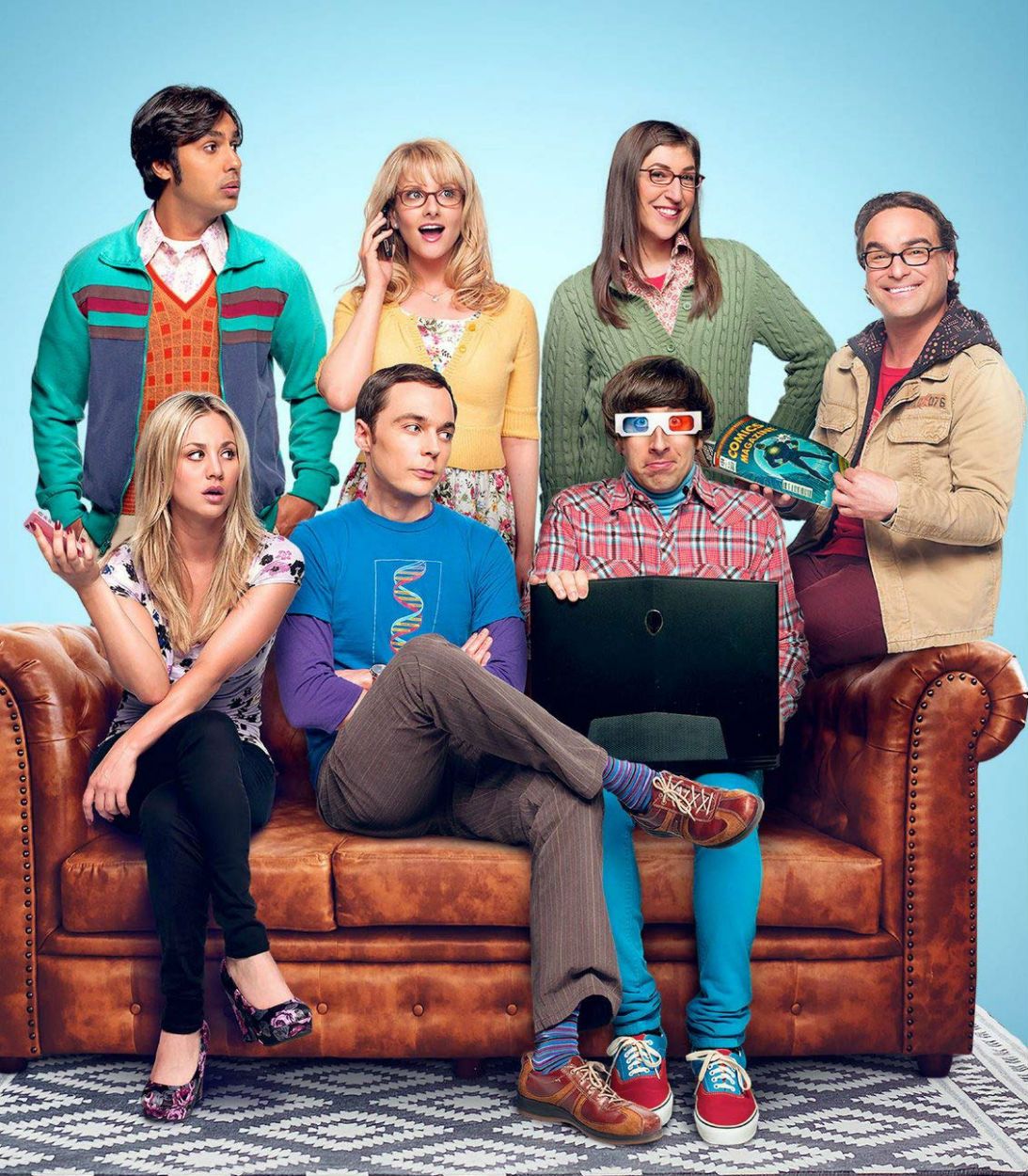 The Big Bang Theory cast vertical
