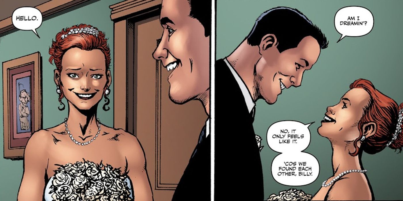 The Boys Billy and Becca’s Wedding In The Comics