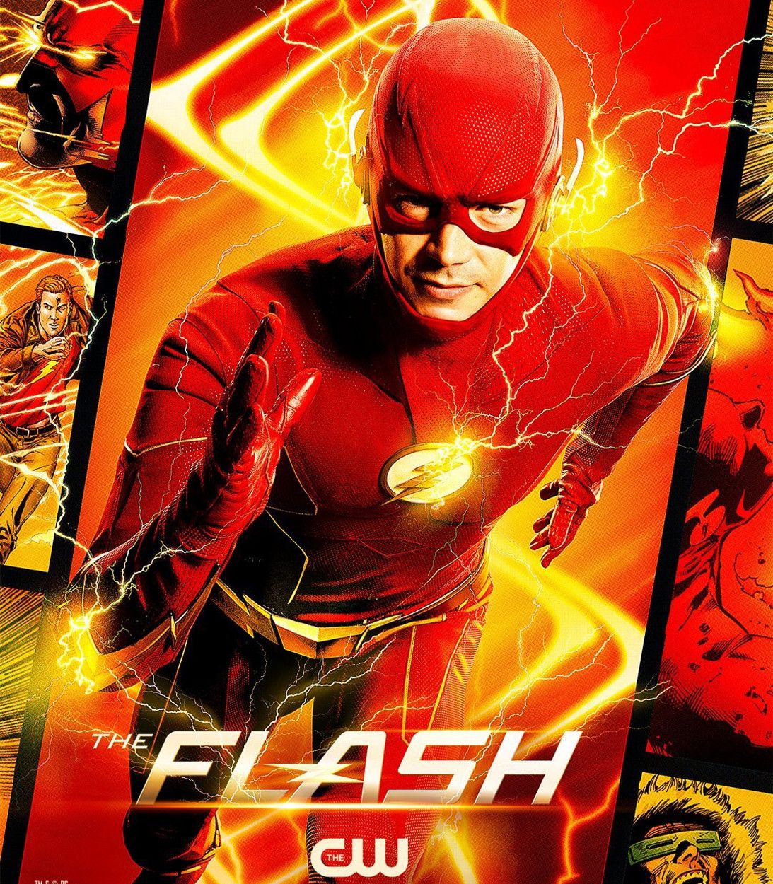 The Flash Barry Allen Grant Gustin Season 7 poster cropped vertical