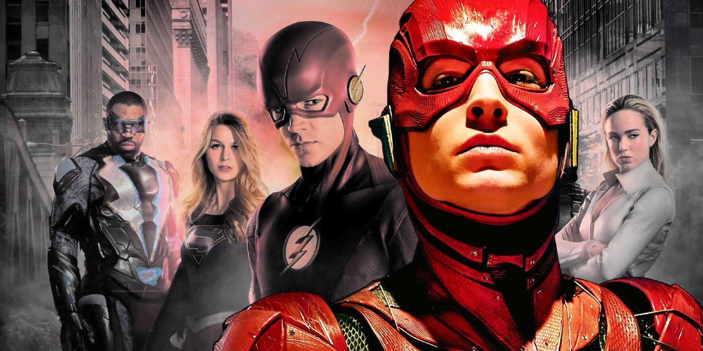 The Flash Movie Ezra Miller Arrowverse Crisis on Infinite Earths