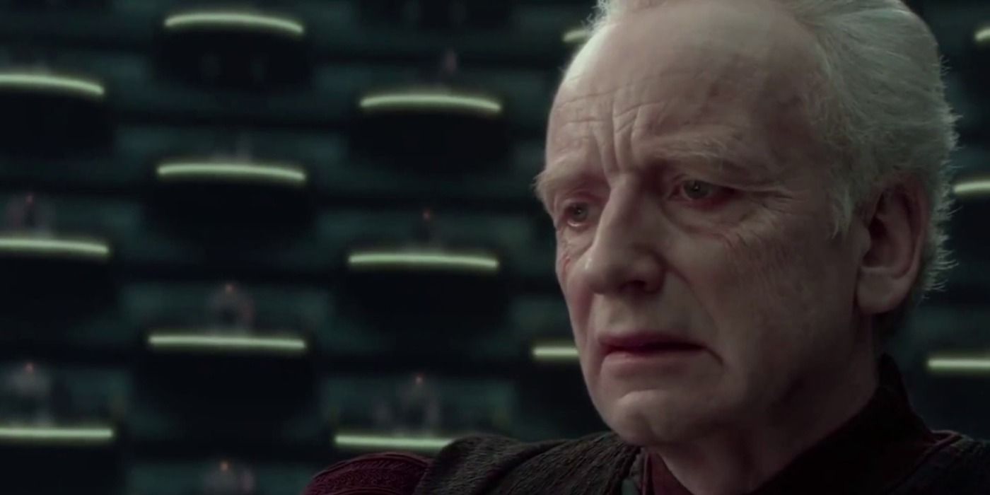 The Galactic Senate votes to give Palpatine even more emergency powers in Star Wars Revenge of the Sith