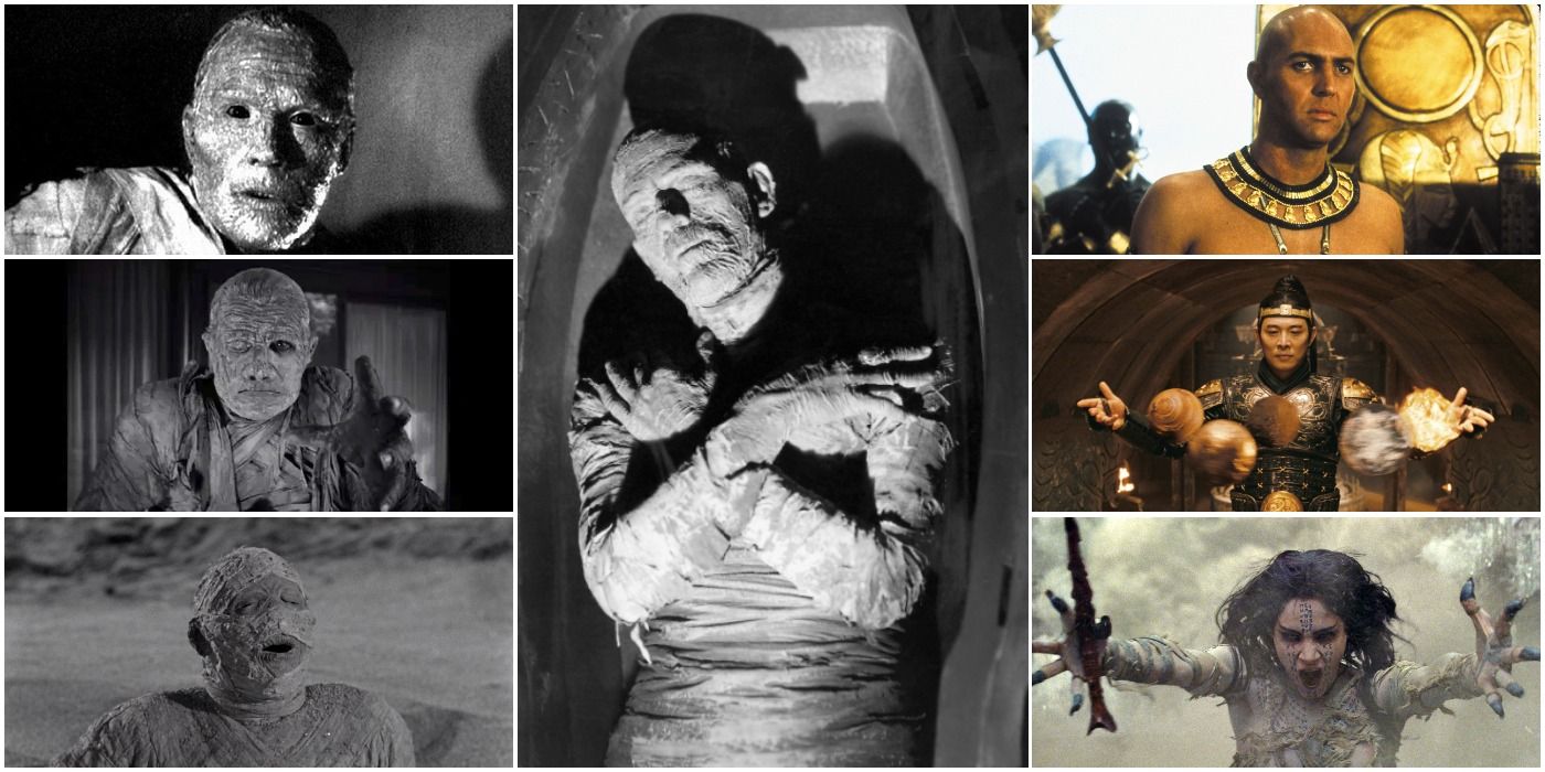 the mummy movies black and white order