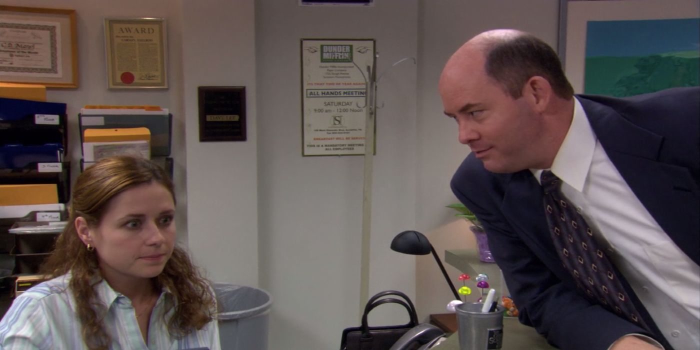 Todd Packer comes on to Pam in The Office