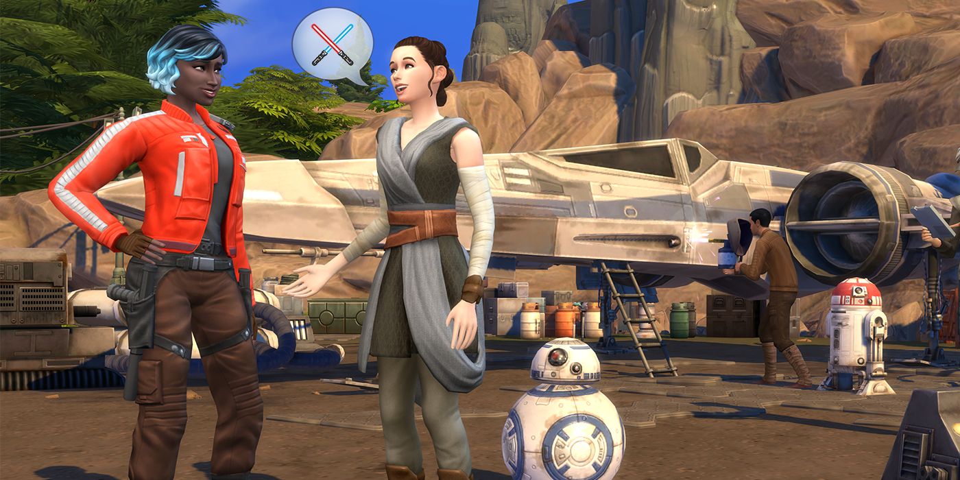 How to Find Rey in Sims 4 Star Wars Journey to Batuu