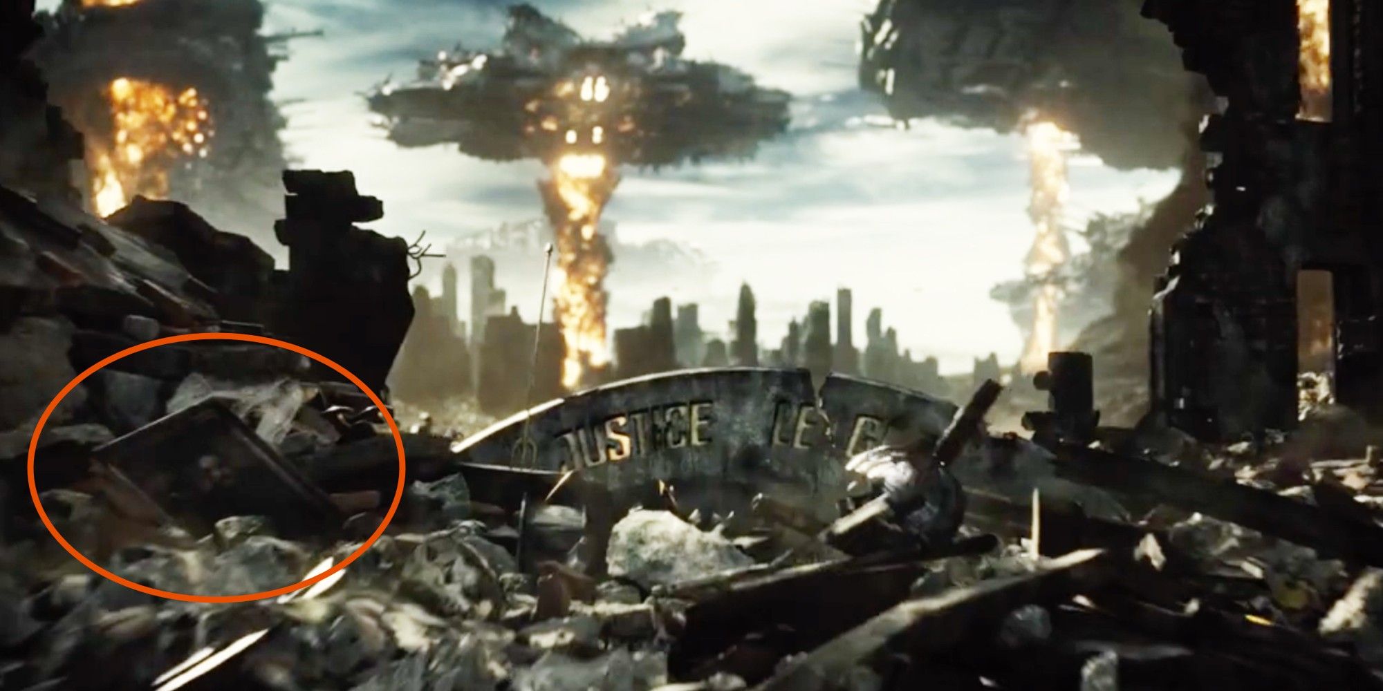 Thomas Wayne portrait in Justice League Knightmare Snyder cut