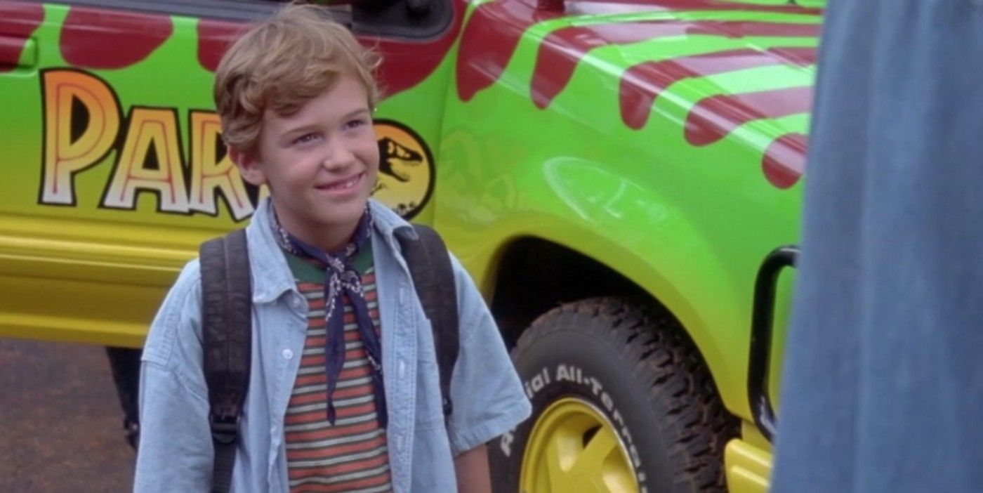 An image of Tim smiling in Jurassic Park