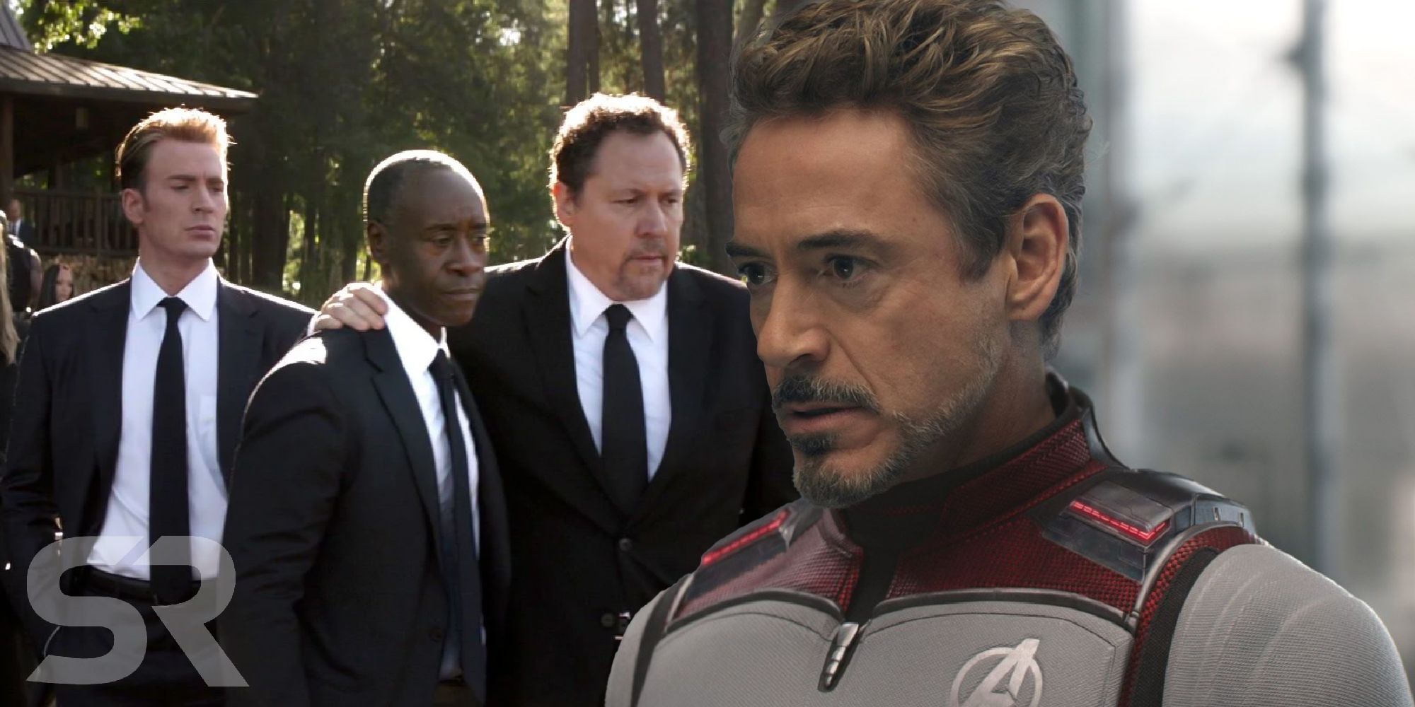 Tony Stark Funeral Avengers Endgame
