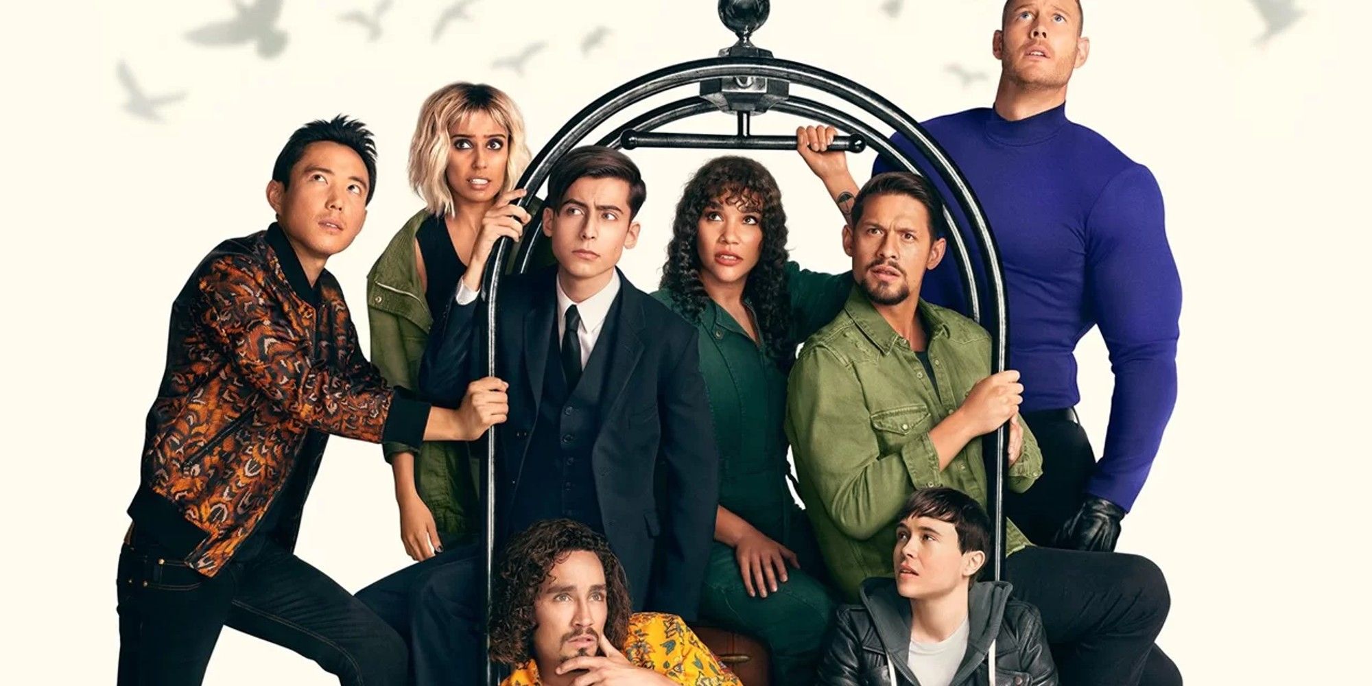 The cast of The Umbrella Academy season 3