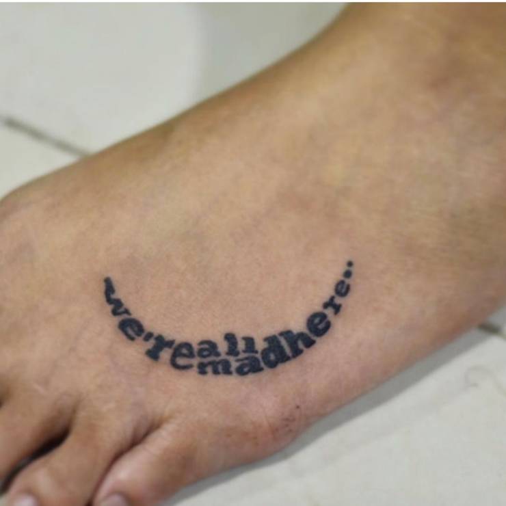 10 Tattoos For Fans Of Alice In Wonderland Screenrant 10 Tattoos For Fans Of Alice In Wonderland Screenrant