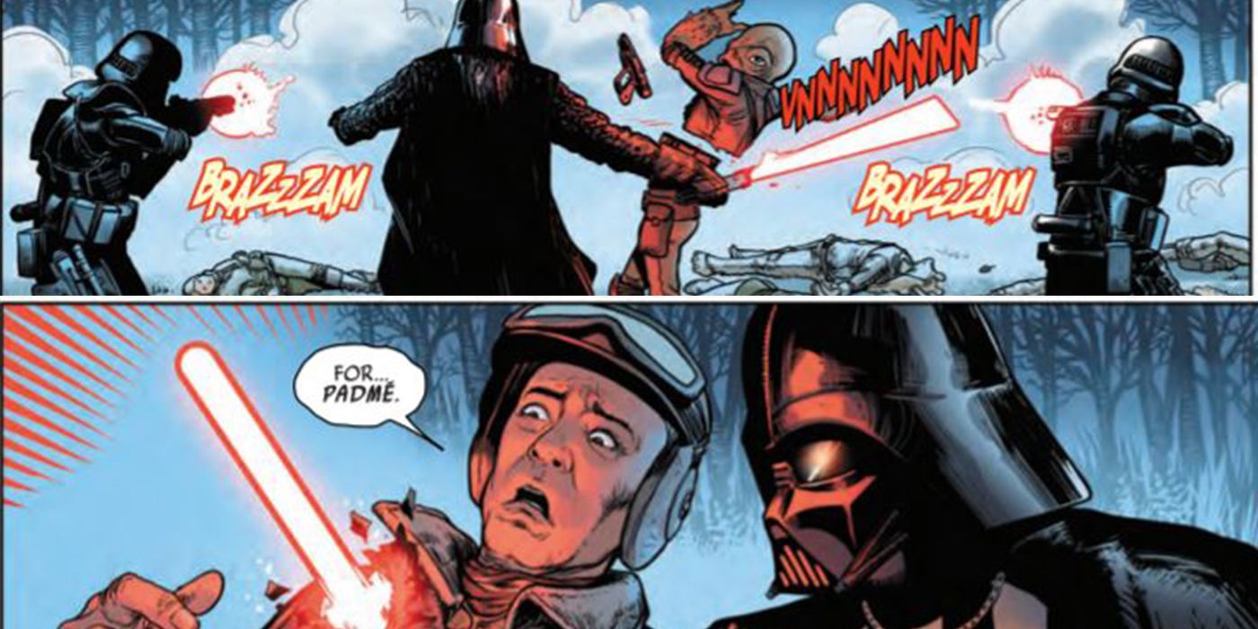 Vader Kills Naboo Star Wars
