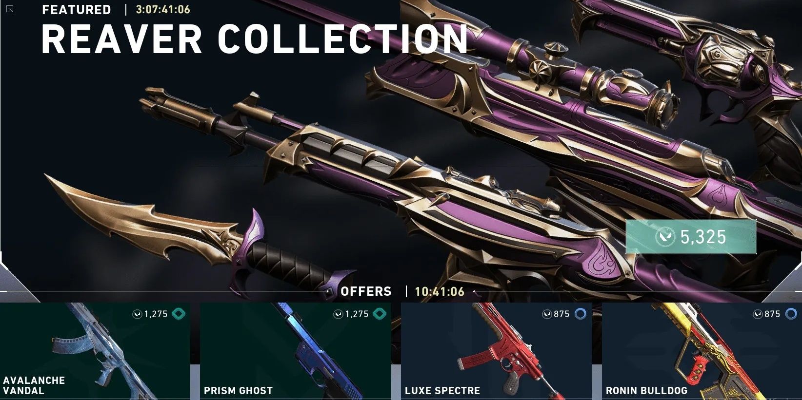 Valorant Store Cropped