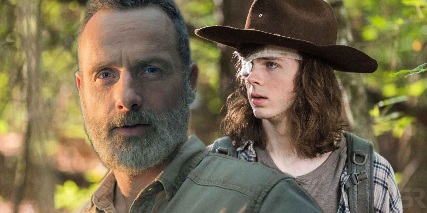Walking Dead Rick and Carl