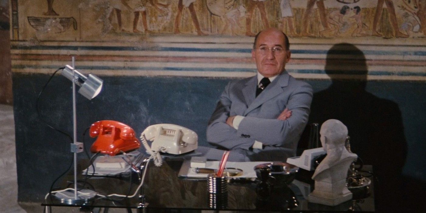 Walter Gotell as General Gogol in the James Bond movies.