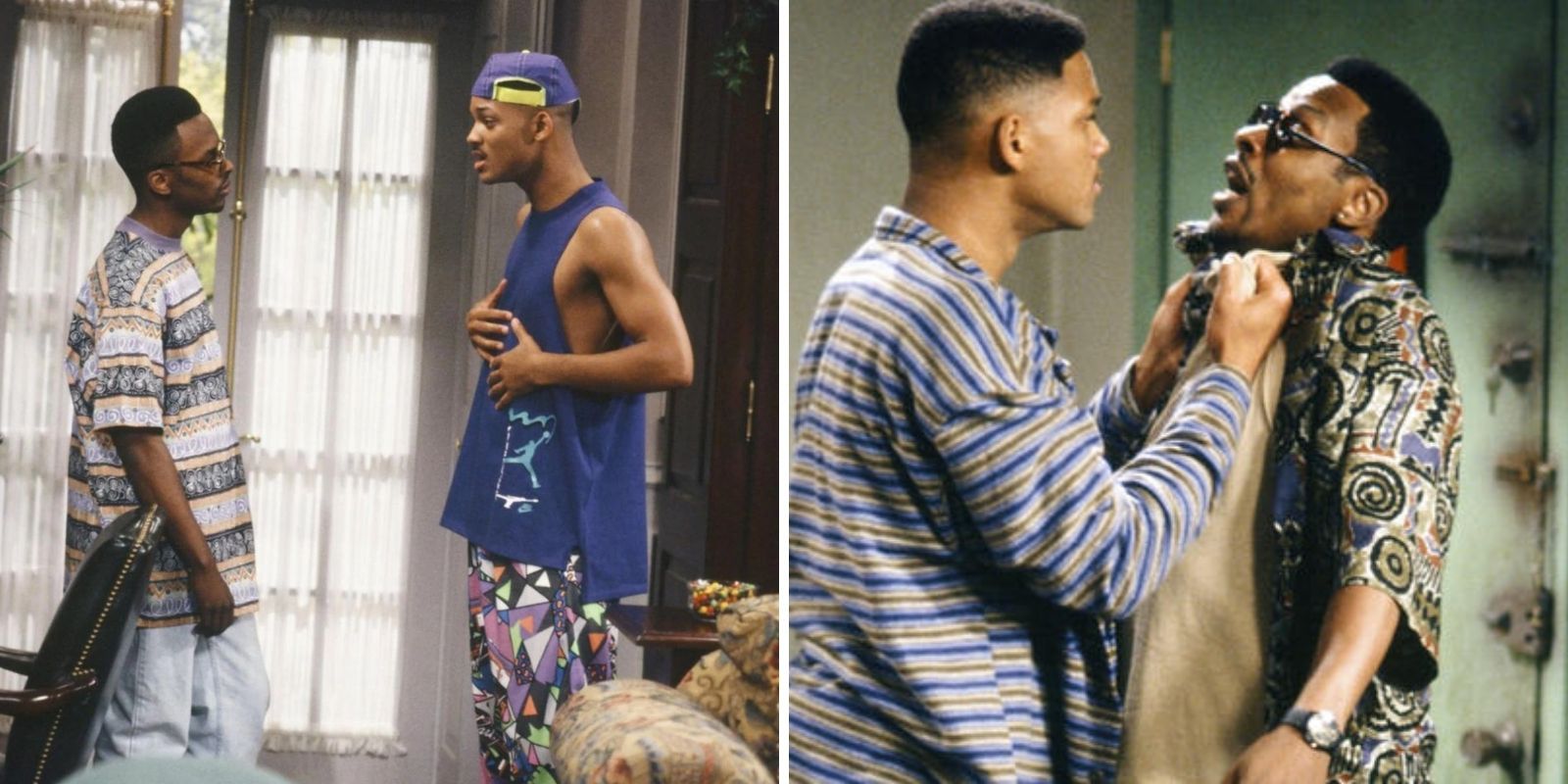 Will Smith and Jazz Townes in The Fresh Prince of Bel Air Friendship