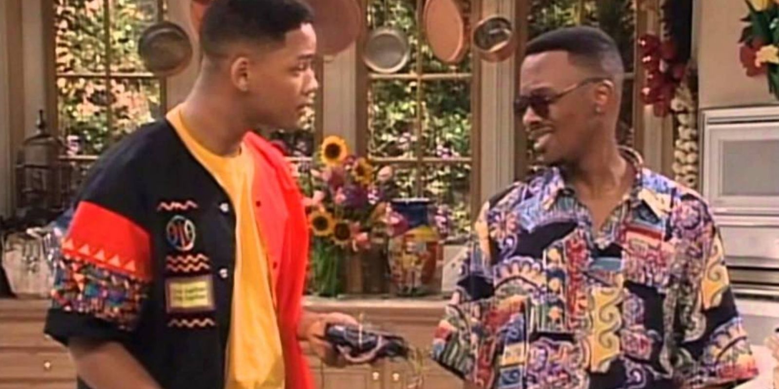 Will Smith and Jazz Townes in The Fresh Prince of Bel Air