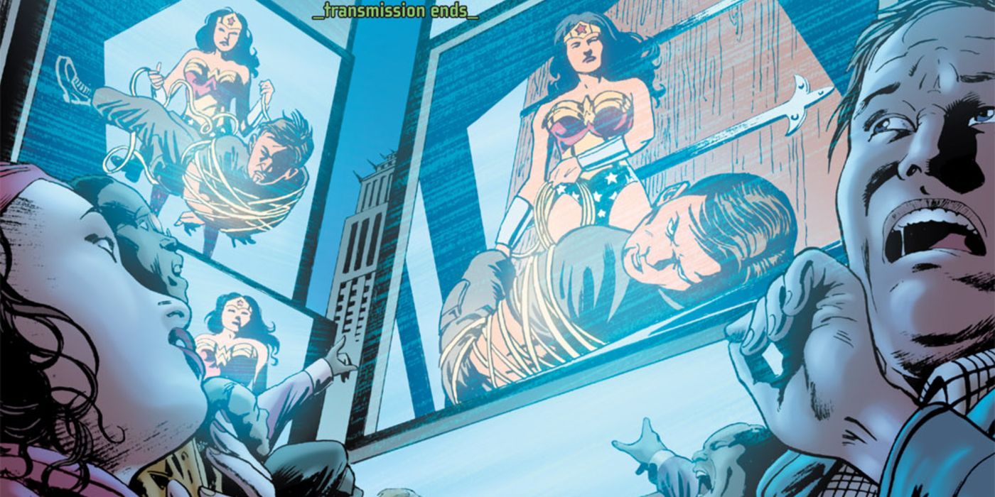 Wonder Woman Kills Maxwell Lord