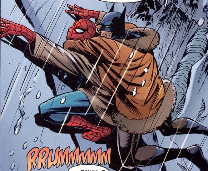 batman rides spiderman copy