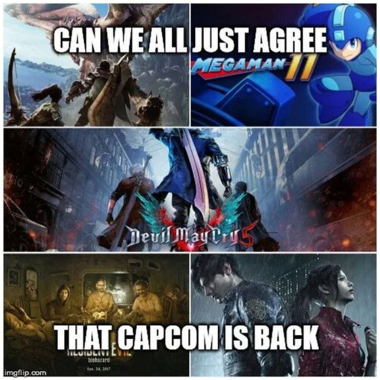 capcom is back meme