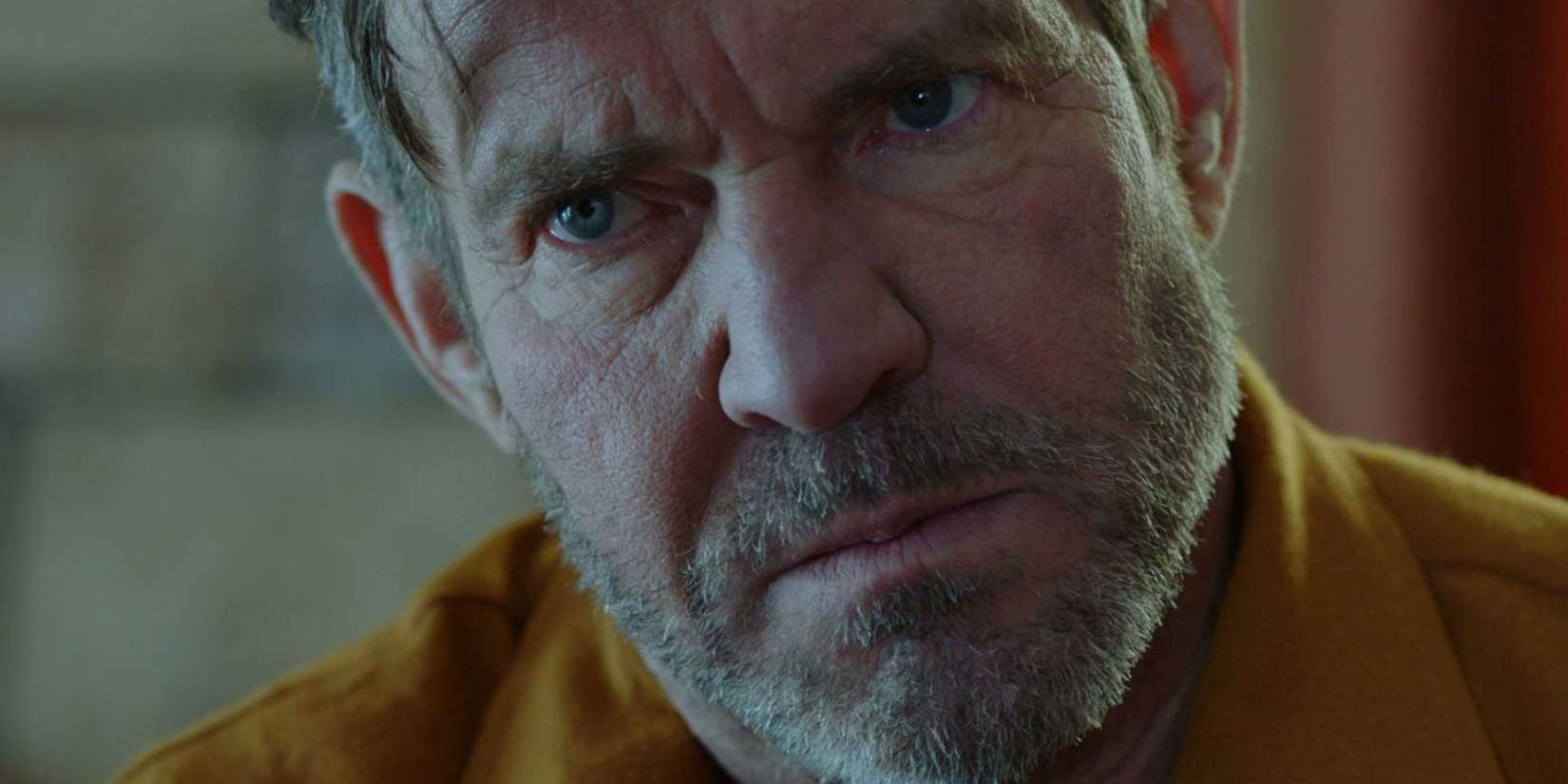 A close-up of Arthur (Dennis Quaid) looking angry in I Can Only Imagine