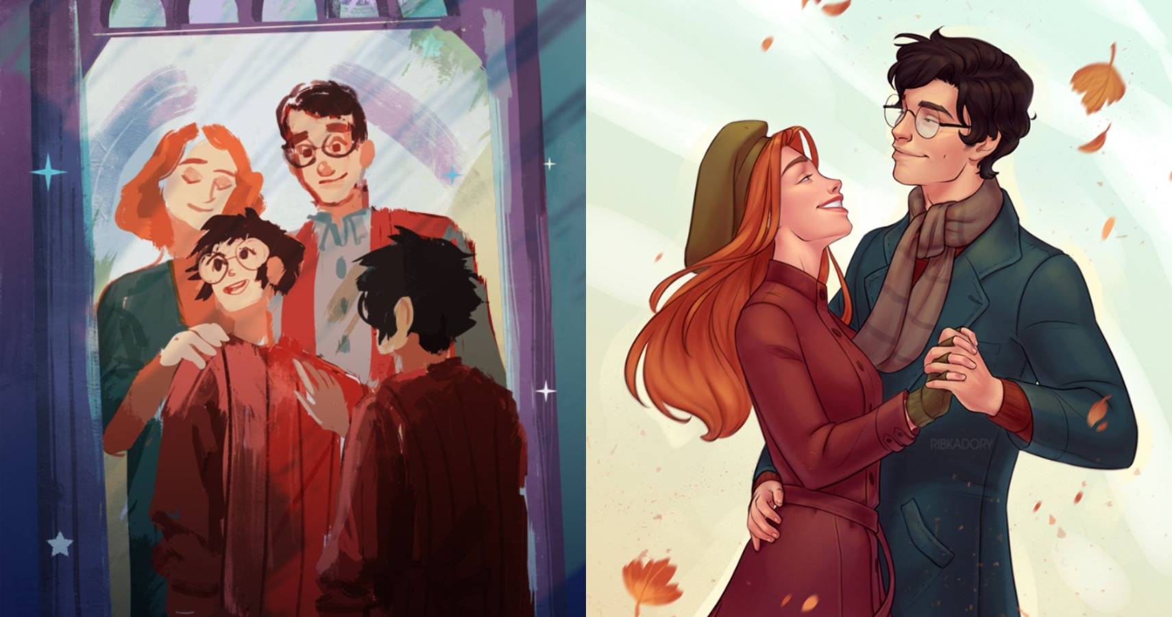 James and lily potter fanart