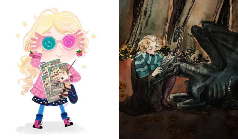 Harry Potter 10 Luna Lovegood Fan Art That Features Her Quirky Behavior Harry Potter 10 Luna Lovegood Fan Art That Features Her Quirky Behavior