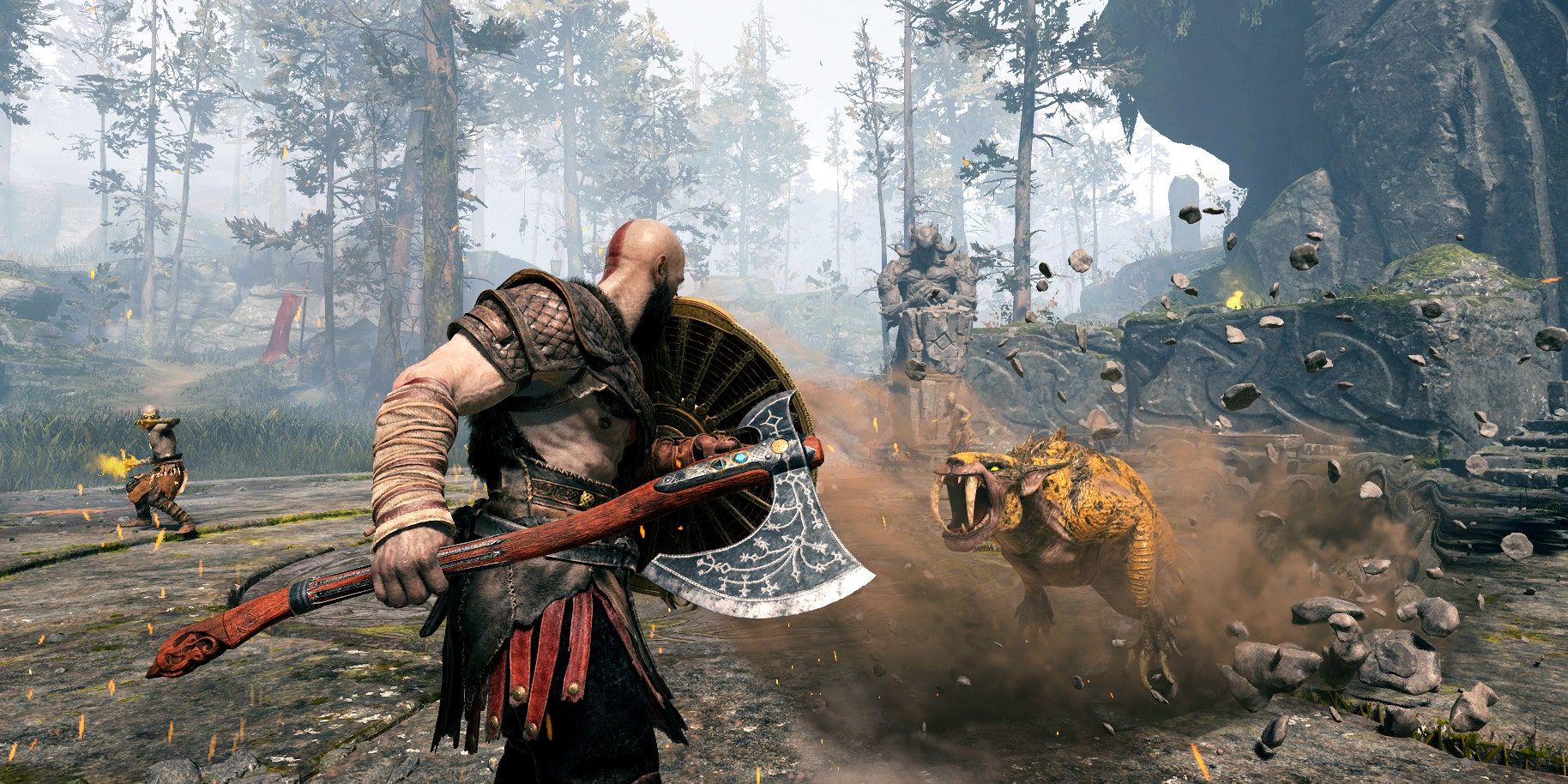 kratos in god of war