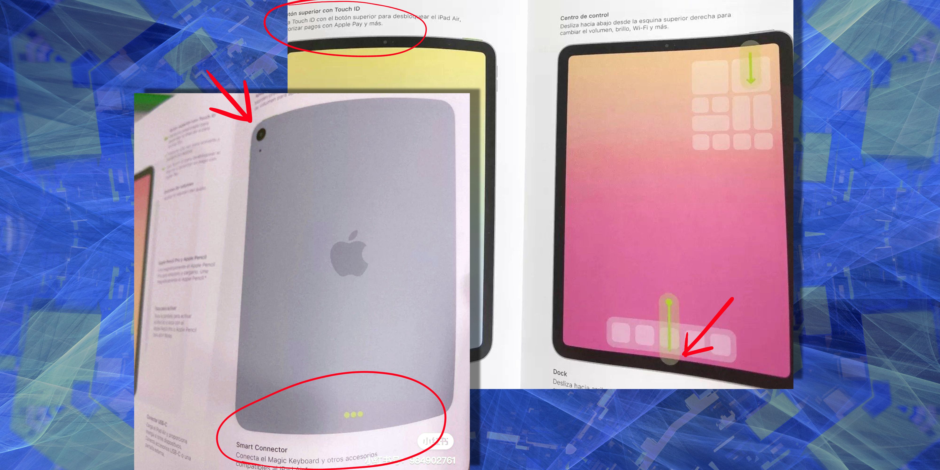 Apple iPad Air 4 Leaked Manual