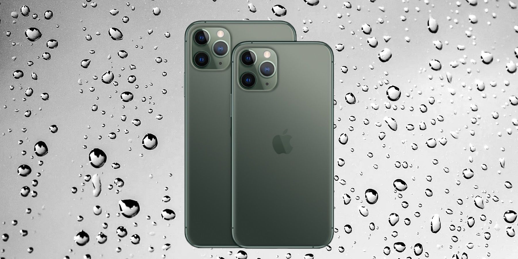 iPhone 11 rain