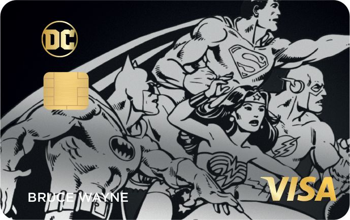 justice league credit card