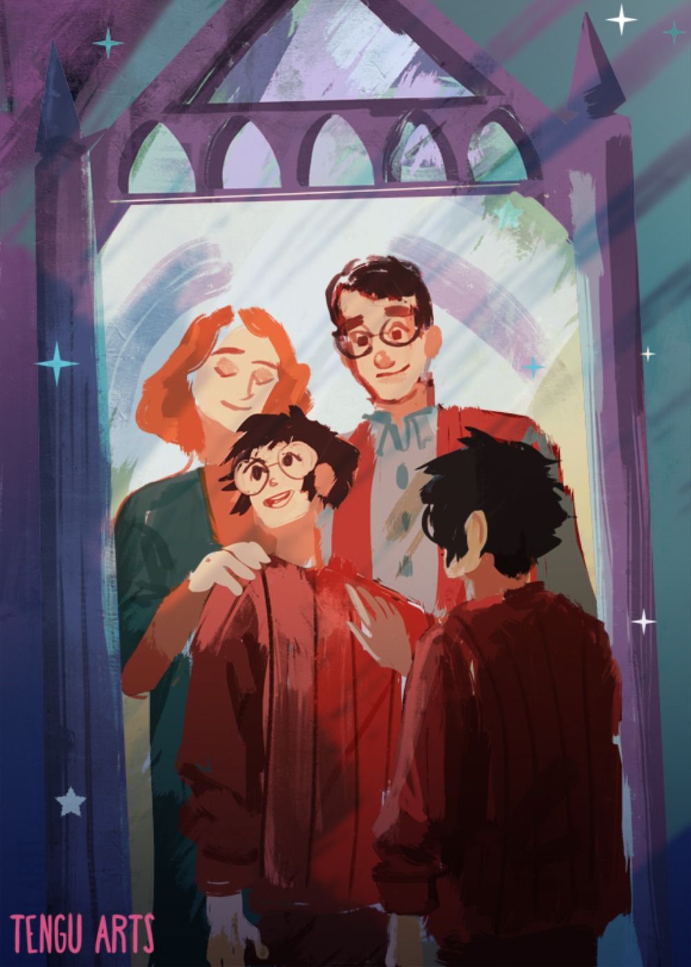 Harry Potter: 10 Fan Art Pictures Of Lily & James Potter That Fans Will ...