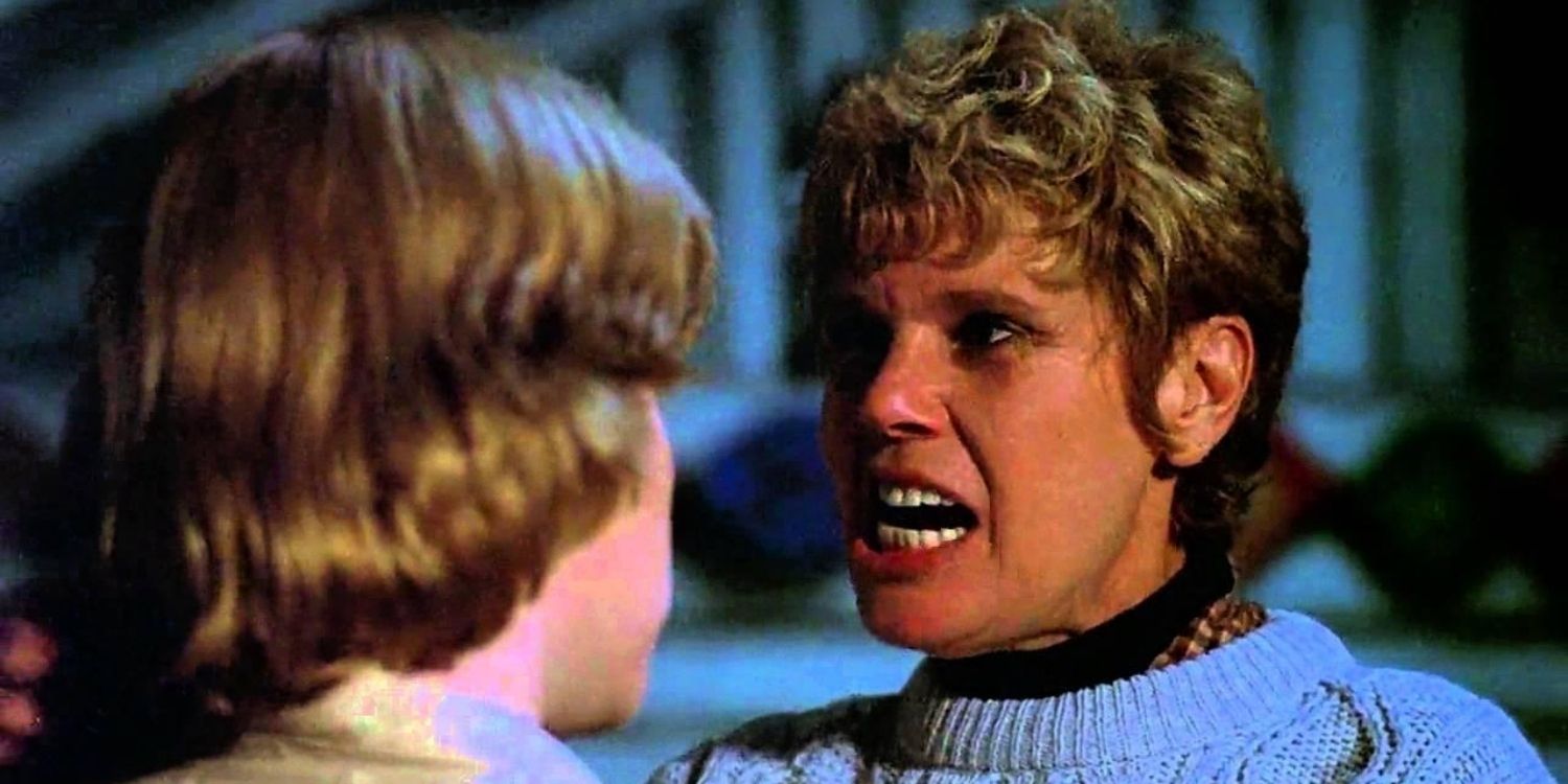 Mrs. Vorhees angry in Friday the 13th