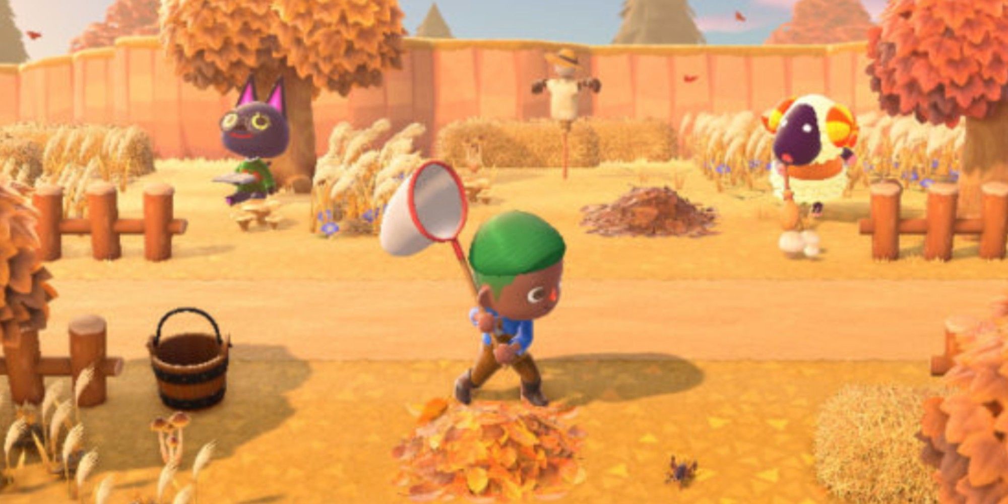 animal crossing new horizons fall theme