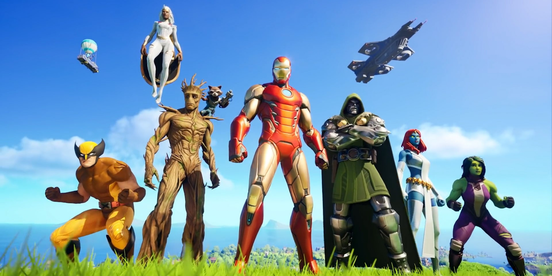 Fortnite Marvel's 'Silver Surfer' Skin Release