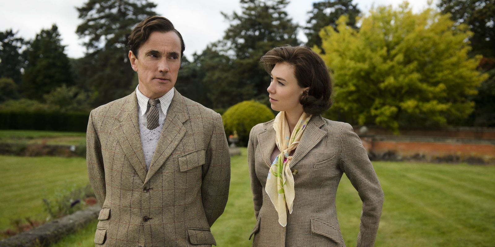 Margaret and Peter Townsend on Netflix's The Crown.