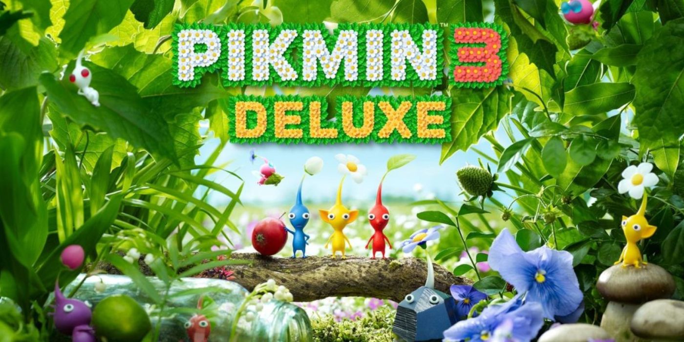 pikmin 3 deluxe key art