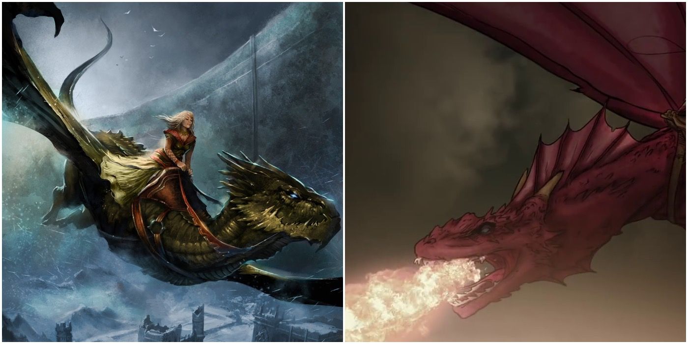 fire vs ice dragons