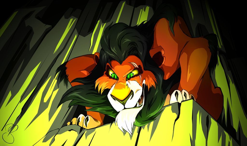 Scar from The Lion King Hand art ☺✋🏻🎨 | Disney Amino
