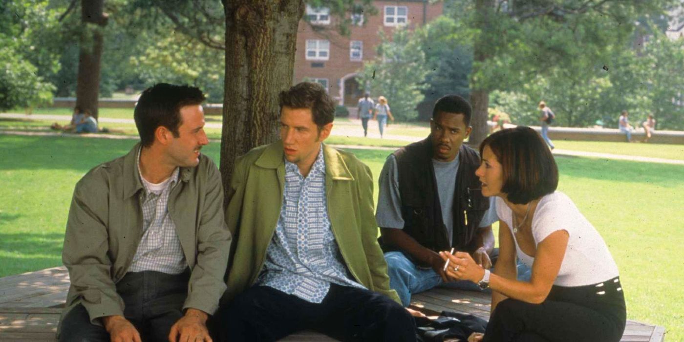characters on campus in scream 2