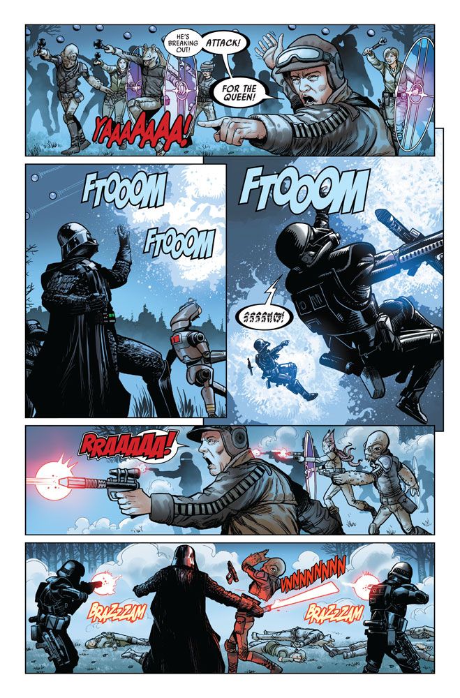 Darth Vader Visits Padme’s Naboo Tomb (& Faces [SPOILER])