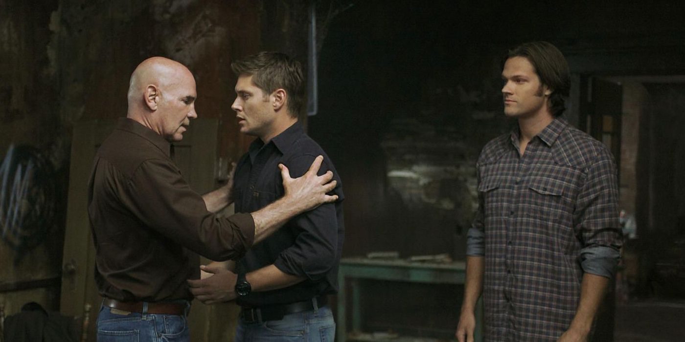 Dean meets Sam and Samuel in Supernatural