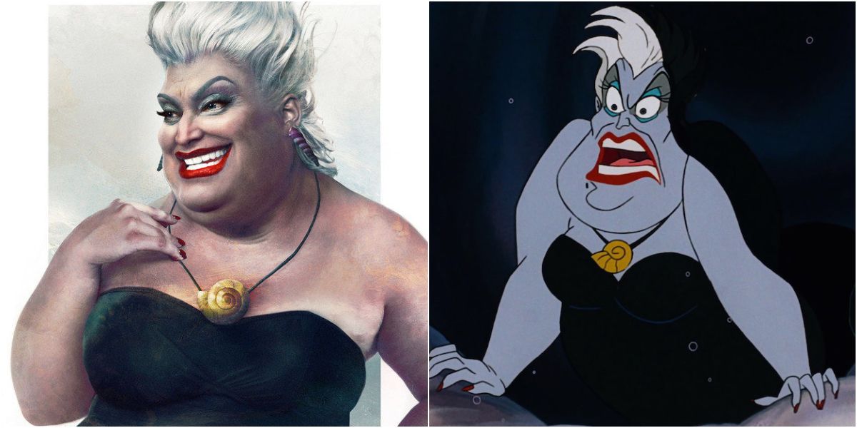 ursula, Disney villain art