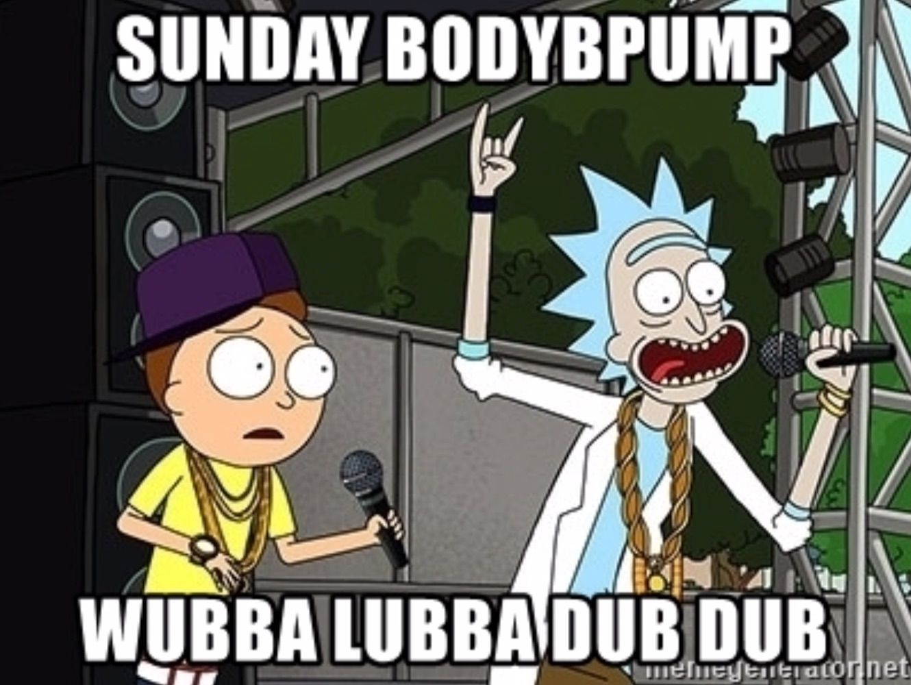 Pulp Fiction Rick and Morty fan turn BUSTINA Wubba lubba Dub Fun Borsa a sacco TV 