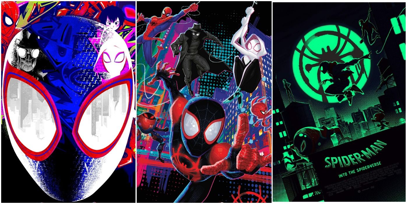 10 Amazing Spider Man Into The Verse Promotional Posters. 