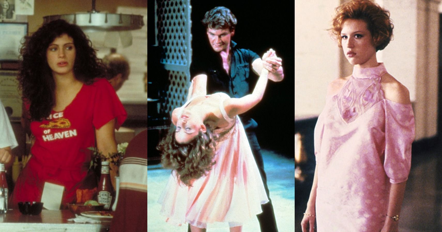 Featured Image for 80s Rom Com Outfit List featuring Mystic Pizza, Dirty Dancing, Pretty in Pink