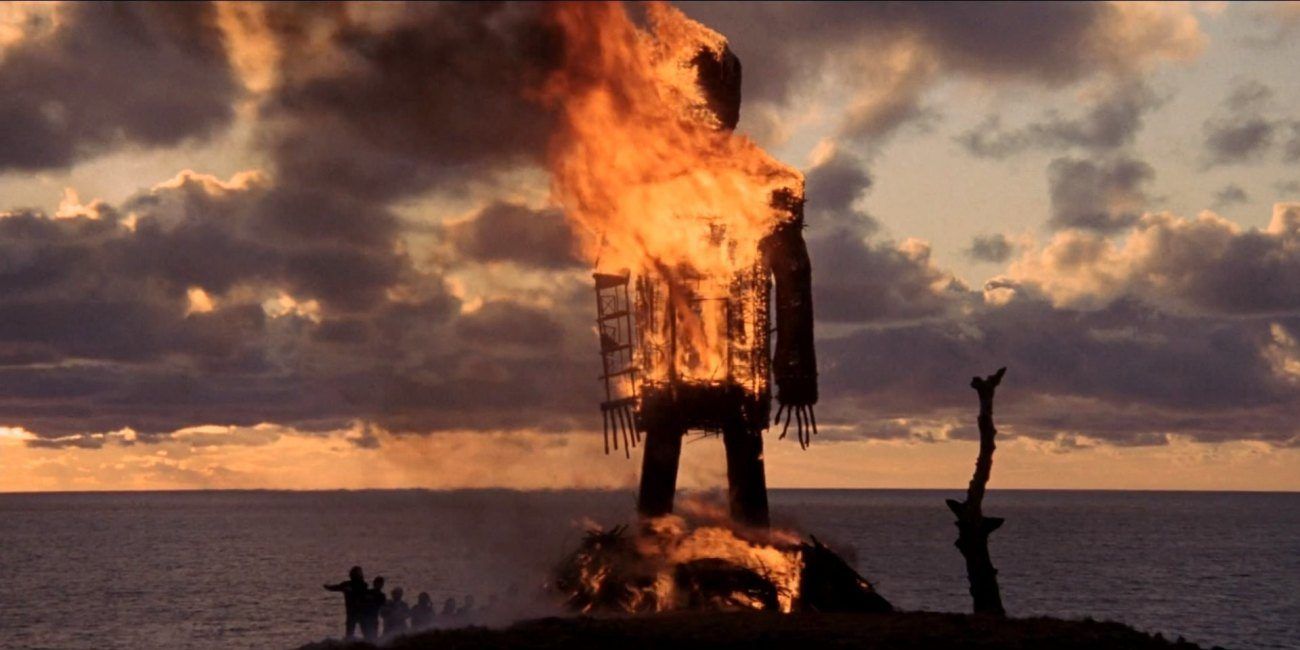 Burning wicker man Wicker Man movie 1973