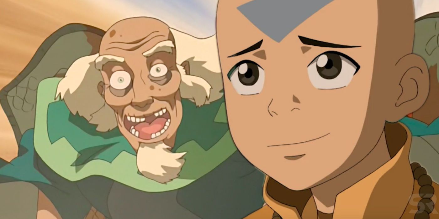 Aang and Bumi in Avatar The Last Airbender