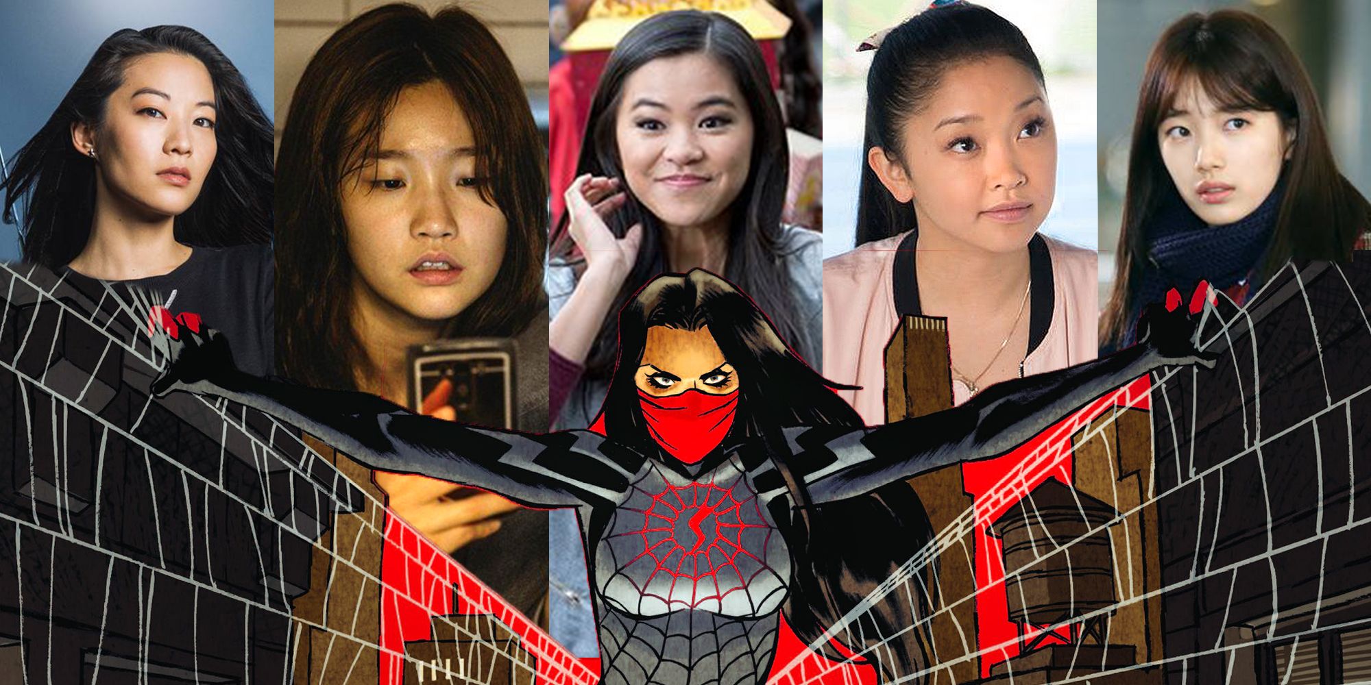 Actresses who could play Cindy Moon in Sony's Silk TV Show